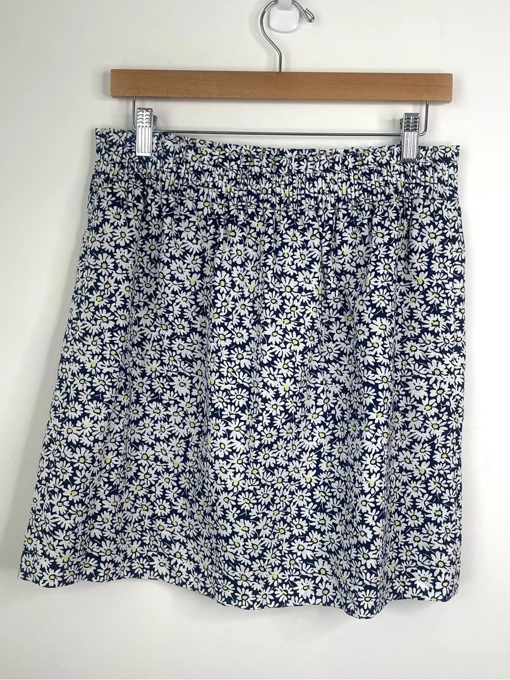 NWT J. Crew Daisy rushed waistband skirt size 10